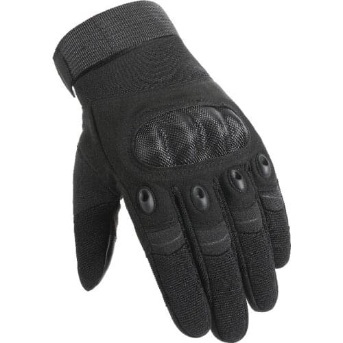 Carbon Fiber Touch Screen Tactical Gloves Army Military Men Womens Gym Gloves Long Bicycle Touchscreen Full Finger Mens Gloves