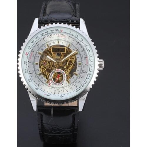 TFO Men's Watch With Leather Strap