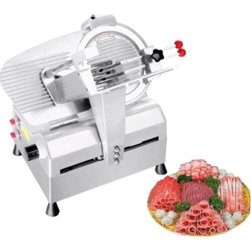 High efficient frozen meat thin slicer mutton beef roll slicing machine