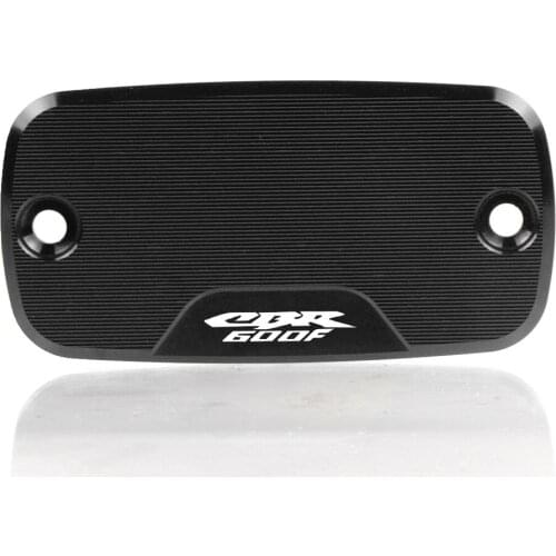 1 Piece Motorcycle Parts Fluid Tank Cap Power Moto Part Front Brake Reservoir CNC Aluminum Cover For Honda CBR 600F 2000-2014