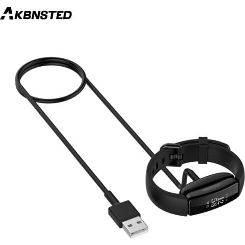 AKBNSTED USB Charger For Fitbit Ace 3 Charging Cable Smart Watch Accessories For Fitbit Inspire 2 / Ace3 Data Cord Charging Dock