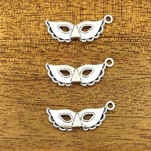 10pcs glamour mask eye mask alloy pendant 30*12mmDIY making pendant, fashion pendant alloy