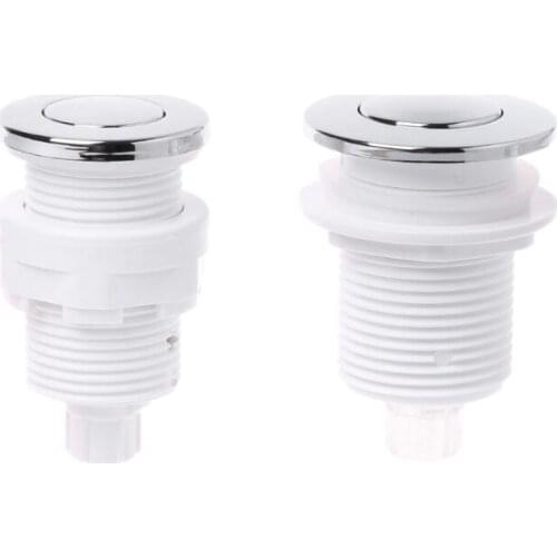 28mm/32mm Push Air Switch Button For Bathtub Spa Waste Garbage Disposal Switch Dropship