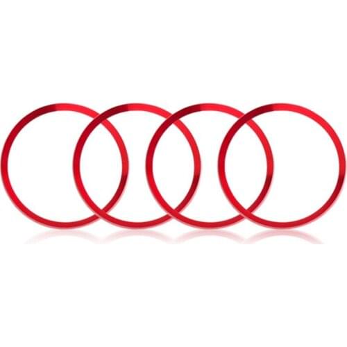 Wheel Center Caps Trim for Honda Civic 2020 -2016, Rims Center Caps Decoration Hubs Rings Aluminum Alloy 4Pcs