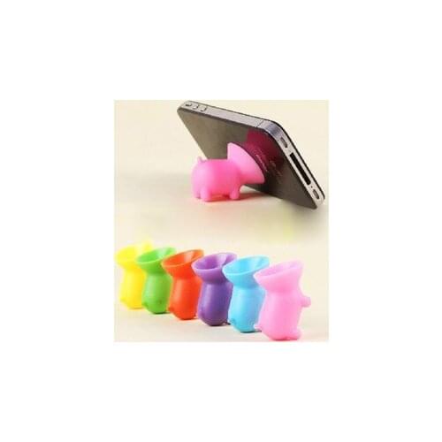 50pcs/lot Phone Holder cute fat pig subber sucker fidget spinner phone Holder tablet stand for iPhone all smartphone Wholesale