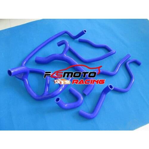 7PCS Silicone Radiator Hose For Renault Lutecia Clio MK1 16S & Williams 1.8L 2.0L 16V F7R 1991 - 1998 RED/BLUE/BLACK