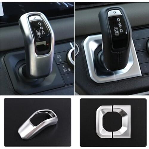 Car Center Console Gear Shift Cover Trim For Land Rover Defender 110 2020 Car Accessories
