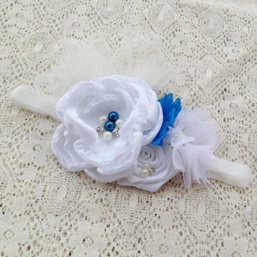 Free Shipping Big Burned Flower Girl Headband Kids Hair Accessories