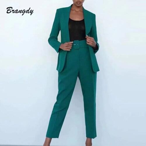 Brangdy Women's Business Trouser Suits