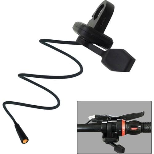 Ebike Right Thumb Throttle For Bafang Electric Bicycle BBS01 BBS02 BBSHD Mid Motor ABS 22.2mm 108x/R 3pin Waterproof Connector