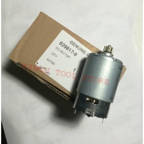 14 Teeth DC 12V Motor Engine genuine Parts for MAKITA 629817-8 6270D 6270DWE 6271DWE 6271D 6270DWPEW 6271DW Drill Screwdriver