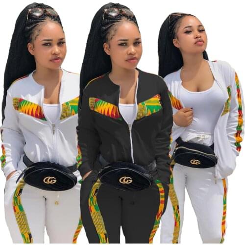 FNOCE Cross-border Foreign Trade New Style Womens clothing SStitching Fashion Casual Loose Solid Color Long Dress Trousers Suit