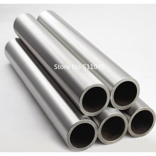 Gr2 Grade 2 Ti seamless titanium metal tube ti tubing 25.4*2.77*1000mm 6pcs Paypal is available