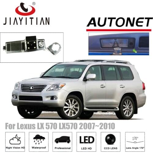 JiaYiTian rear camera For Lexus LX 570 land cruiser J200 2007~2010 CCD Night Vision Backup Camera Reverse Camera license plate