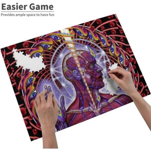 Lexmenowopayu Rexk Jigsaw Puzzle Educational Puzzle Games Toys Toolband Alexgrey Alex Grey Stuff Long Sleve Phone Skin Galaxy