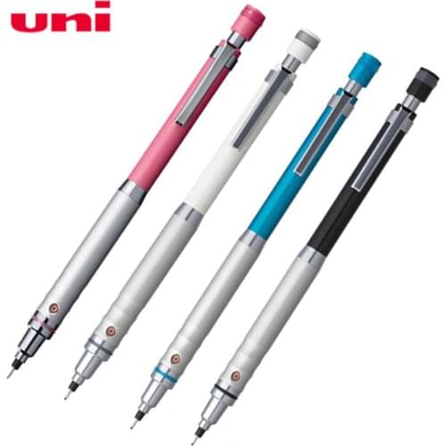 Japan Uni mechanical pencil M5-1012 1pcs Kuru Toga metal handshake 0.5mm comic professional drawing sketch with continuous core