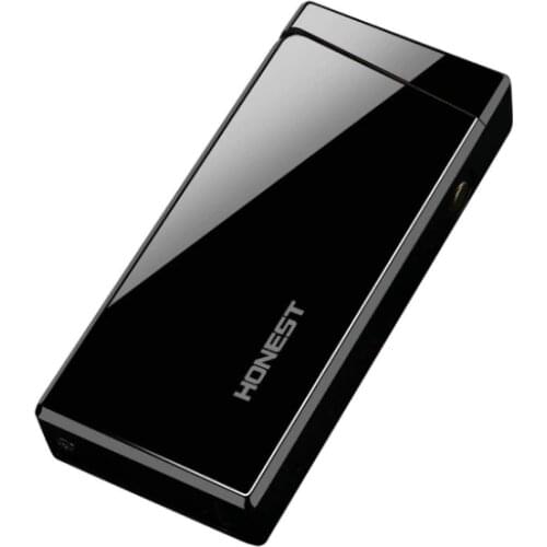 Thunder Metal Charging Display Electronic Lighter Touch-Senstive Switch Double Arc Plasma Cigarette Cigar Lighter Windproof