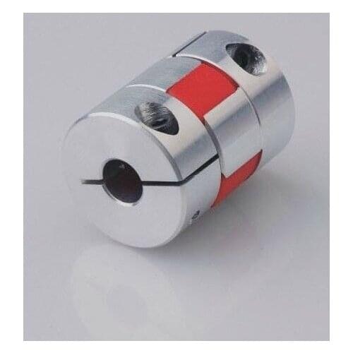 Set of flexible coupling shaft for Assembly CNC parts any inner size : Jaw Flexible Coupling Precision Plum Coupler D40mm L50mm