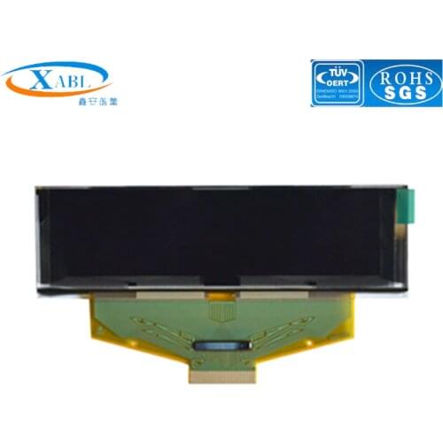 XABL 2.80 Inch OLED Module Resolution 256*64P OLED Display Module 30Pin SSD1322 Color Blue Yellow Factory Outlet Custom Size