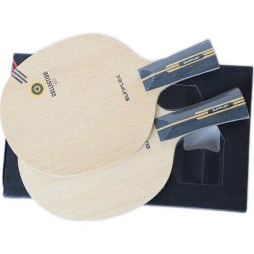 SUNFLEX official COLLECTION EX 2 generation table tennis blade 5 wood fast attack player ping pong Blade Racket