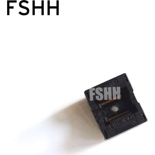 OTS-30-0.65-01 ic test socket TSSOP30 SSOP30 Adapter Pin pitch=0.65mm width=6.1mm/8.1mm