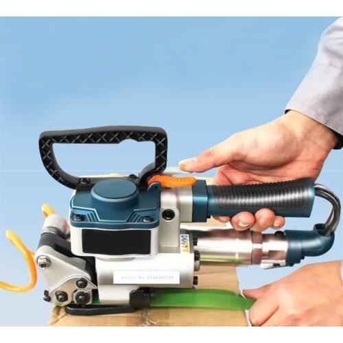 Portable PET Plastic Strapping Machine Pneumatic Baler Strapping Tool Packaging Machine For 13-19mm PP Plastic Belt DT-B19