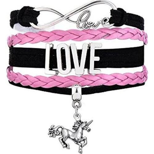 Rhodium plated studded with sparkling crystal Rose Red Elephant charm bracelet