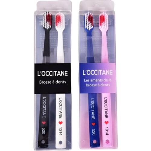 1Pair Couple Toothbrush Heart Brush Teeth Romantic Crystal Box Soft Toothbrush Nano Adults Toothbrush New Couples Wedding Gift