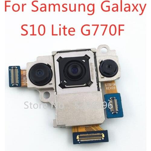 1pcs Back Rear big Main Camera Module Flex Cable For Samsung Galaxy S10 Lite G770 G770F Flex Cable Camera Bar Replacement parts