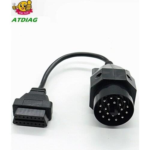 OBD OBD II Adapter for BMW 20 pin to OBD2 16 PIN Female Connector e36 e39 X5 Z3 for BMW 20pin