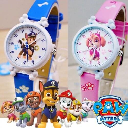 Paw Patrol Anime Digital Watch Time Development Smart Dog Chasing Skye Everest Marshall Dog Toy Watch Childrens Birthday Gift