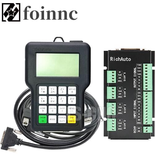 RichAuto-DSP CNC controller A11/A11S/A11E/A11C CNC engraving and cutting 3-axis remote control motion engraving and cutting
