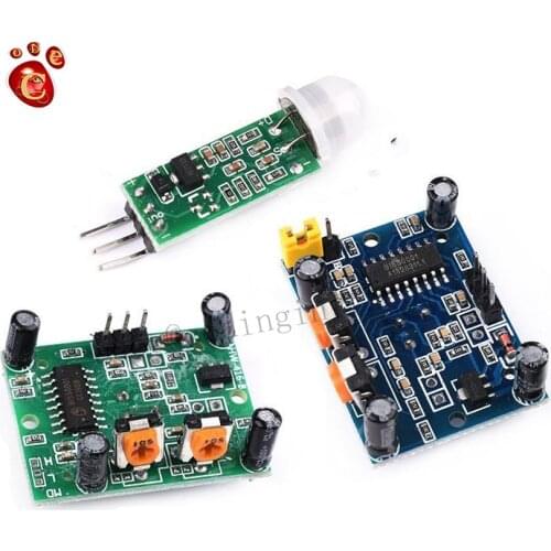 HC-SR501 HC-SR505 SR602 AM312 Adjust IR Pyroelectric Infrared PIR Motion Sensor Detector Module Bracket for arduino
