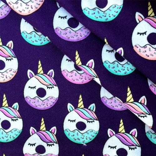 20*33cm Rainbow Gradient Triangle Flower Polyester Cotton Fabric For Quilt Tissue Kids Home Textile Sewing Doll Dress Curtain