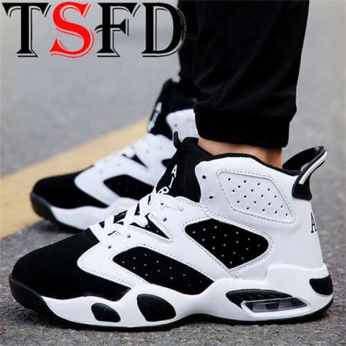 Large Size Sneakers for Men Air Cushion Sport Shoes for Mens Running Shoes High Top Platform Sports Shoes Comfortable Basket Y6