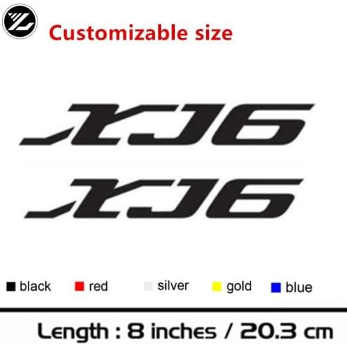 Motorcycle sticker moto gp body model sticker helmet wind sticker personality Fuel tank sticker for YAMAHA XJ6