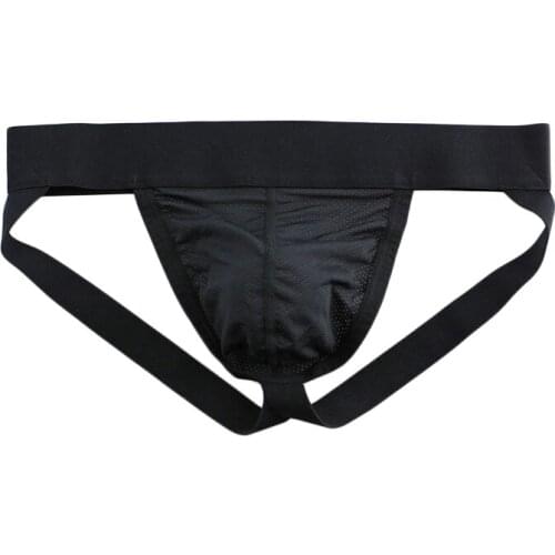 Tight Men Underwear Thongs Jockstrap Nylon Breathable Jock Strap Homme Slip Erotic String Homens Gay Penis Pouch G-String Thong