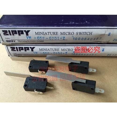 Original new 100% import VM-05F-07D1-Z micro switch with long handle 2pin 250V5A stroke switch