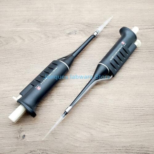 QIUJING 1pc Black IV-type micro - adjustable Pipettor with five-range,Special Pipette Tips for IV-type Pipettor