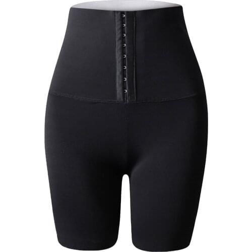 Sweat Sauna Pants Body Shaper Slimming Pants Thermo Shapewear Shorts Waist Trainer Tummy Control Fitness Leggings Workout Suits