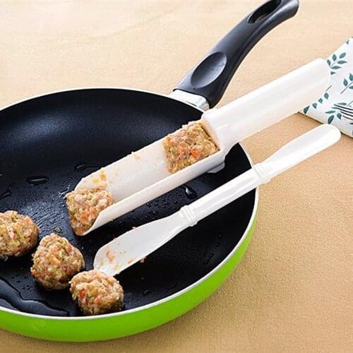 Meat Ball Maker Plastic 1 Set Meat Shovel Fish Shrimp Balls Meatloaf DIY Mould Kitchen Cooking Tools Homemade Meatballs Mold