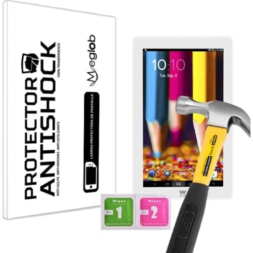 Screen protector Anti-Shock Anti-scratch Anti-Shatter compatible with Tablet Woxter Nimbus 1100 RX