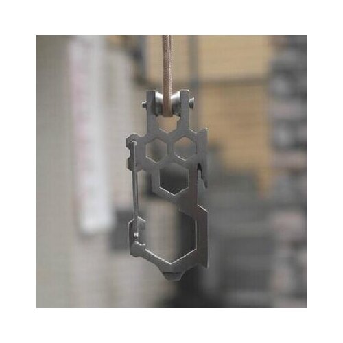 2017 Enhanced EDC outdoor gadgets paratroopers series professional bearing hung multifunctional mountaineering buckle 2pcs/pack