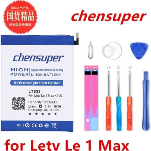 2019 NEW 3800mAh LT633 Battery for Letv Le 1 Max X900 Le one Max X900 Battery Free tools
