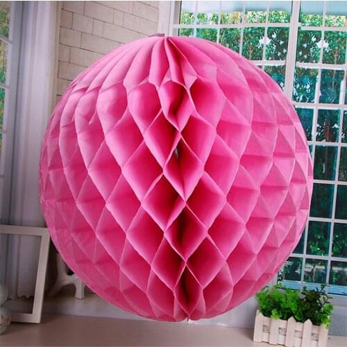 5PCS/Lot Can Mix Colors Tissue Paper Lantern Honeycomb Ball For Home Wedding Birthday Party Bar Baby Shower Decoration Supplies