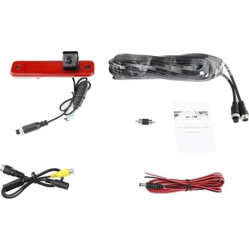 Car Brake Light Rear View Back Camera for Ford Transit 2006-2013 Parking Back Up Reverse Night Camera