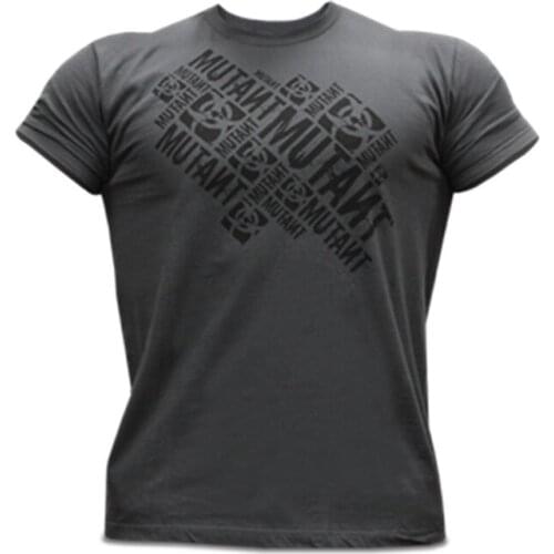 Футболка мужская Men Bodybuilding Gym T Shirt Fitness Slim Fit Cotton Shirts Short Sleeve Men Fashion Tight Tees Tops Clothing