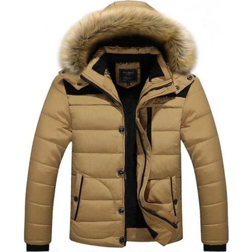 GIOIO Men's Parkas With A Hood