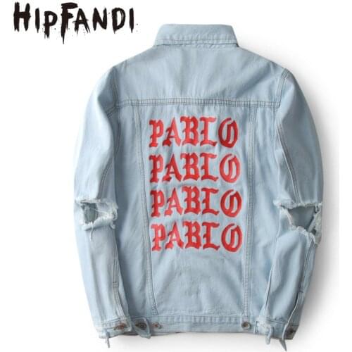 HIPFANDI Mens Denim Jackets