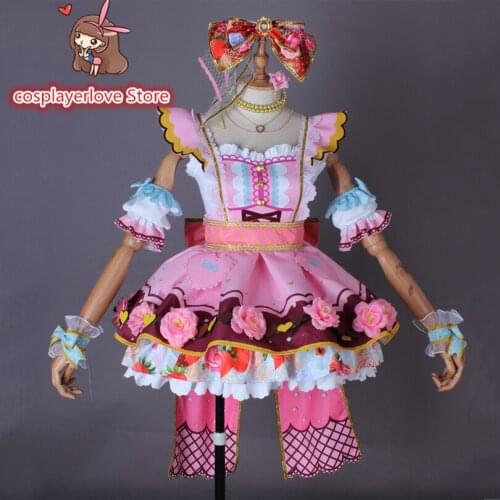Lovelive Aqours Chocolate Valentines Day Sakurauchi Riko Cosplay Carnaval Costume Halloween Christmas Costume